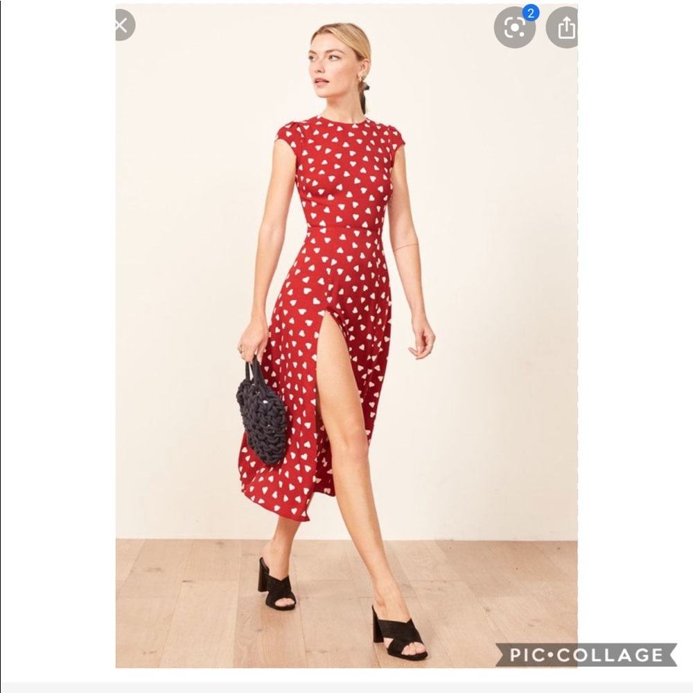 NWOT Reformation Gavin heart dress - Picture 3 of 14